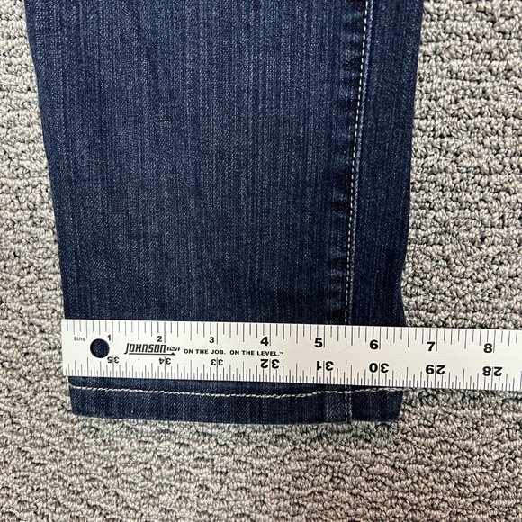 Joe's Jeans Cigarette Fit Women's Size 28 Blue Low Rise Tapered Leg 29 in Inseam - Picture 8 of 16